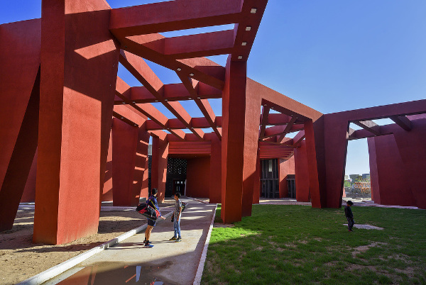 Sanjay Puri Architects, The Rajasthan School, RAS, Rajasthan Administrative Service, Rajasthan, India, Beawar